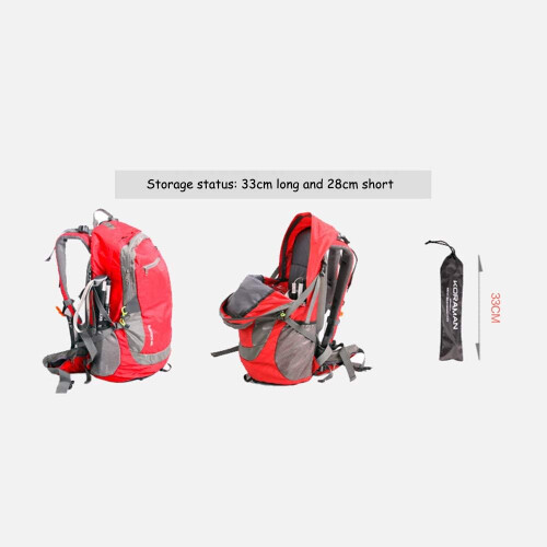 Walking Pole 7075 Aluminium  Foldable, Adjustable, Ultralight for Hiking, Climbing with EVA Handle Black Ref: 7630 1
