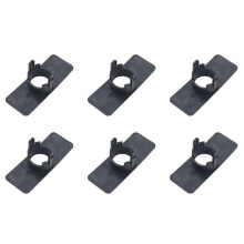 6X Automobile Parking Sensor Bracket Reversing Radar Bracket Auxiliary Sensor Fixed Cover for