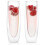 4Pcs Glass Champagne Glasses Double-Layer Handleless Sparkling Glasses High-End Red Wine Glasses Tra 2