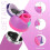 Replacement Lid for Owala Freesip, 2 PCS One Button Water Bottle Top Replacement Cap for Owala 16oz 5