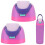 Replacement Lid for Owala Freesip, 2 PCS One Button Water Bottle Top Replacement Cap for Owala 16oz 1