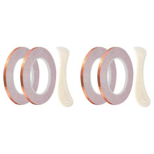 6mm Backed Copper Foil Tape for Stained Glass (4Roll)