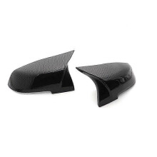 (Carbon fiber pattern) Carbon Fiber Mirror Cover for 1 2 3 4 Series F20 F30 F31 F32 F36 320i 328i 330d 335i M2 M3 M4 Original Look Replacement