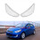 (Left)For Accent 2011 2012 2013 2014 Headlight Shell Lamp Shade Transparent Lens Cover Headlight Cover 3