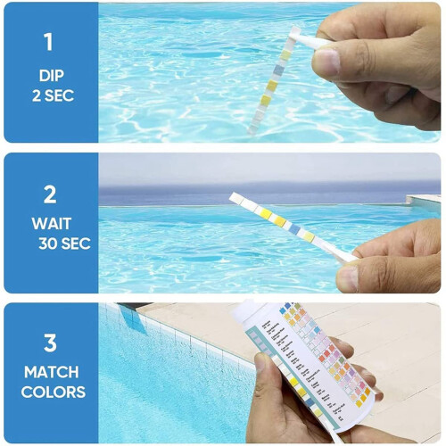 Pool Test 50, PH Test, 16in1 Test, Drinking, Test, for Fountain and Ref: 6254 1