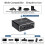 HDMI Audio Extractor HDCP CEC + Optical TOSLINK SPDIF + 3.5mm RCA 3