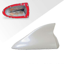 (Pearl White Advanced) Suzuki SX4 S-Cross Vitara Grand Vitara Grand Nomade IGNIS Baleno Shark Fin Antenna Car Aerial Accessories