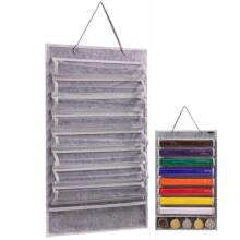 Martial Arts Straps Organiser for 8 Belts Kids Taekwondo Belt Display Holder Rack Karate Belt Display for Boxjudo Ref: 5648