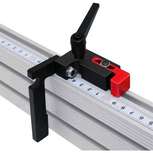 Angular Track Caps Type 75 Steel Obliques Track Retainer Miter Fence Stop For Woodworking Projects Black Ref: 3404 1