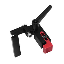Angular Track Caps Type 75 Steel Obliques Track Retainer Miter Fence Stop For Woodworking Projects Black Ref: 3404