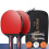 table tennis set, 3/4/5 star racket, 2 rackets, 13 balls, bag Ref: 6053 1