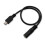 (2.5M) 3.5mm Microphone Cable Adapter with Mini USB Connector for Audio Recording 5