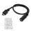 (2M) 3.5mm Microphone Cable Adapter with Mini USB Connector for Audio Recording 3