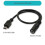 (1M) 3.5mm Microphone Cable Adapter with Mini USB Connector for Audio Recording 5