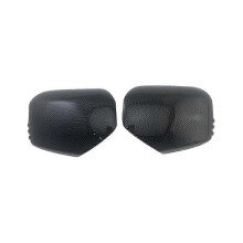 Carbon Fiber Side Mirror Covers for Mitsubishi L200 Triton 2006-2014 - Rearview Mirror Caps & Trim Frame