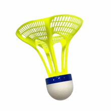 LED Badminton Shuttlecocks Wind Resistance Luminous Balls Badminton Outdoor Training Green Light Ref: 4016