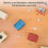 12-Piece Compact Wooden Storage Boxes with Latching Lids 4
