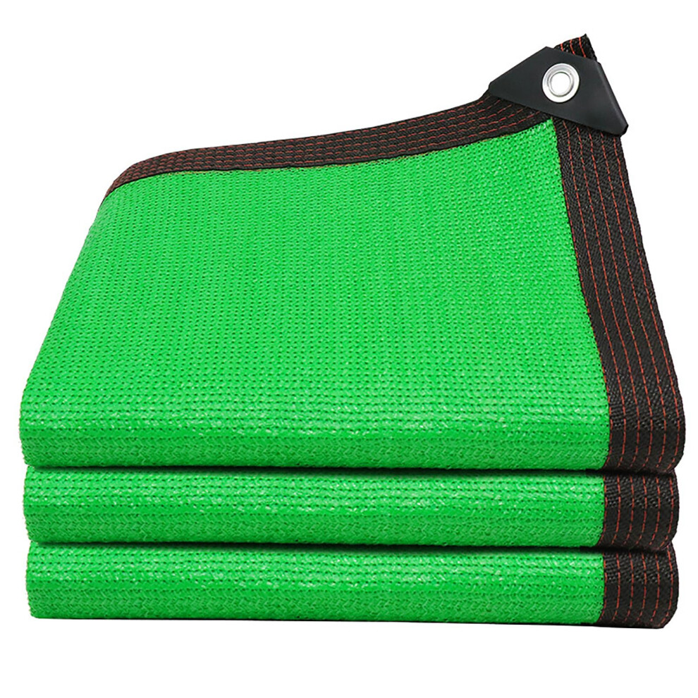 Outdoor shade net panels with eyelets for flowers, plants, greenhouse, 34m green-image-OPC-PJ5NJTN-NEW