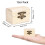 12-Piece Compact Wooden Storage Boxes with Latching Lids 2