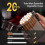 Waterproof Smell Proof Cigarette Case for 100mm King Size - Airtight Joint Holder & Multipurpose Container 3
