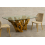 Teak root rectangle dining table 160cm 1
