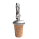 (Add a Gift Pouch) Mjölnir Thor's War Hammer Pewter Bottle Stopper 4