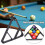 Billard triangle frame plastic positioning ball holder in standard size gift for 's Day and Thanksgiving default 3