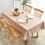 PVC tablecloth for rectangular tables, indoor/outdoor use, 140220cm 1