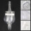Aquarium CO2 Diffusor Kohlendioxid Reaktor mit Keramikscheibe + 2 SaugnäPfe 6