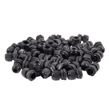 50 X Schwarzer, Wasserdichter Kunststoffstecker Pg11, Kabeldurchmesser 5-10 Mm