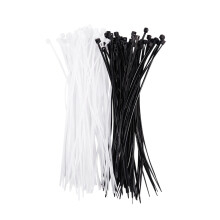 3Mm X 150Mm Auto Wire Push Kabel Kabelbinder Organizer Schwarz 100 Stk