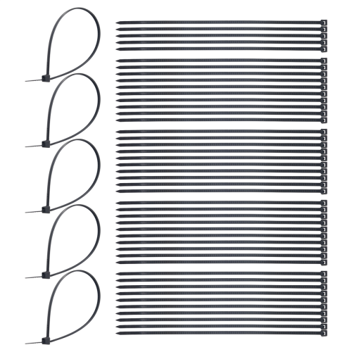 Kabelbinder / Farbe: Schwarz GrößE: 140 Mm X 2,5 50 StüCk 2