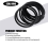 O-Ring, Dichtungsring, 10 Stueck, 45 mm x 3 mm, Nitrilkautschuk, Schwarz 8