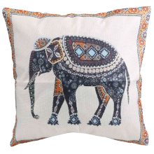 Indian Gestrickte Baumwolle Leinen Kissen Fall Bezug