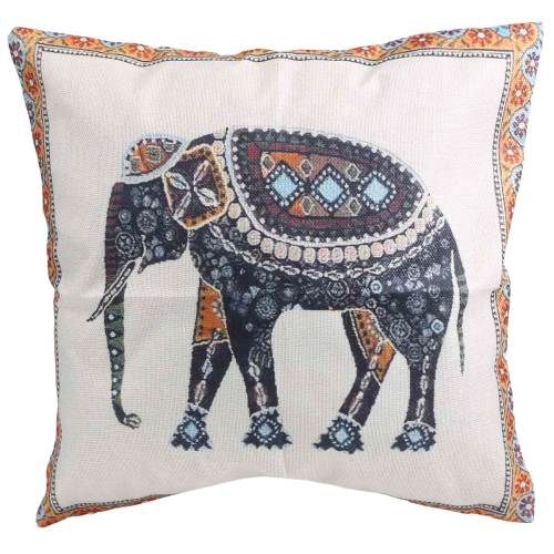 Indian Gestrickte Baumwolle Leinen Kissen Fall Bezug
