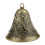 Mini-Feng Shui chinesischen Drachen Charm Bell und Phoenix Figur 3