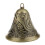Mini-Feng Shui chinesischen Drachen Charm Bell und Phoenix Figur 9