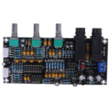 PT2399 Digitales Mikrofon VerstäRker Platine Nachhall Karaoke Reverb Amplifier NE5532 VorverstäRker Klang