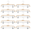 10 Pack Solid Finish Hosen / Rock Kleider BüGel mit Anti-Rost Clips 2