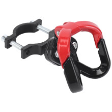 Elektroroller Aluminium Beutel Doppel Haken für Max G30 Roller Kleider BüGel Gadget Klaue Rot