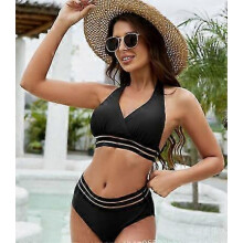 (XXL, COLOR 6) 2023 High Quality Split Swimsuit For Women Ins Printed Backless Leopard Bikini Sexy Swimwear For Ladies