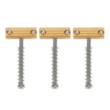 Gitarren Kompensierte Bridge Messing SäTtel Set 10,8 Mm Sattel für TL Style 6 Saiten Elektor Teil (3 StüCke)