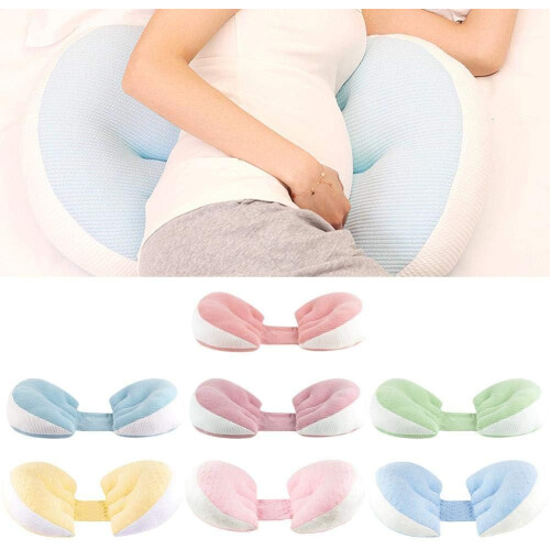 Pregnancy Pillow, Maternity Pillow Side Sleeper Pregnancy Support Pillow Adjustable Bed Wedge Pillow Support Waist Sleeping Pillow 2