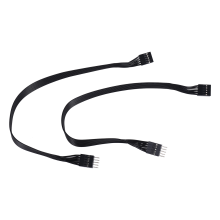 2 StüCk Motherboard HD Audio 9Pin Stecker auf Buchse VerläNgerung Kabel für PC DIY Schwarz 30CM