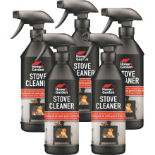 5 x 500ml Stove Cleaner Spray Removers Stove Soot Carbon Grease Tar