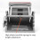 Premium starting blocks, aluminum alloy, 70 cm, adjustable, 6 angle Ref: 7724 3