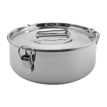 Rostfreier Stahl Flansch Form 60 Oz, Kompatibel mit 6 Qt (3 Qt, 8 Avail), Mexikanisches Design