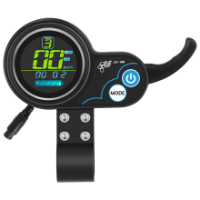 -168 Beschleunigungsinstrument Kontinental Elektroroller 36V / 48V LCD Bildschirm Reglerinstrument DrosselklappenzubehöR