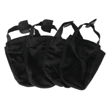 BowlingschuhüBerzüGe 2 Paare Schwarze Bowlingschuhe Schieberegler BowlingzubehöR für Damen und Herren