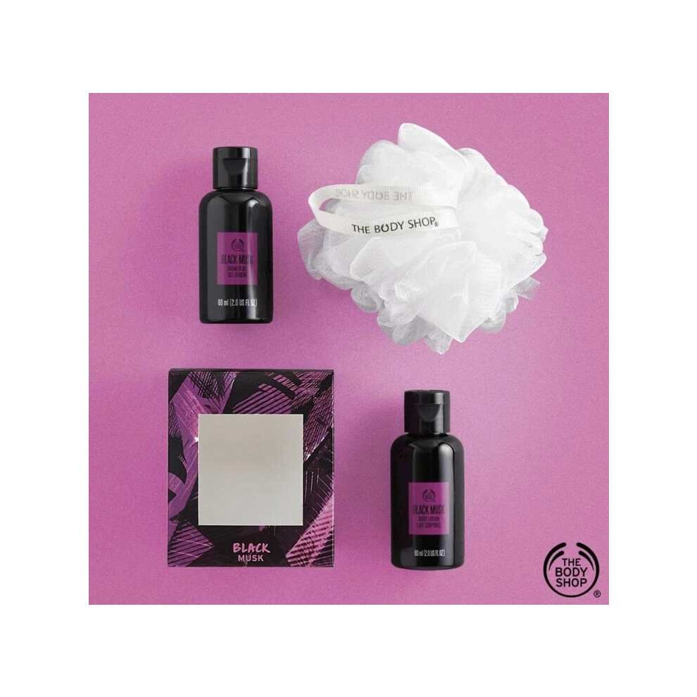 The Body Shop Black Musk Gift Set for Men Fragrance & Body Care